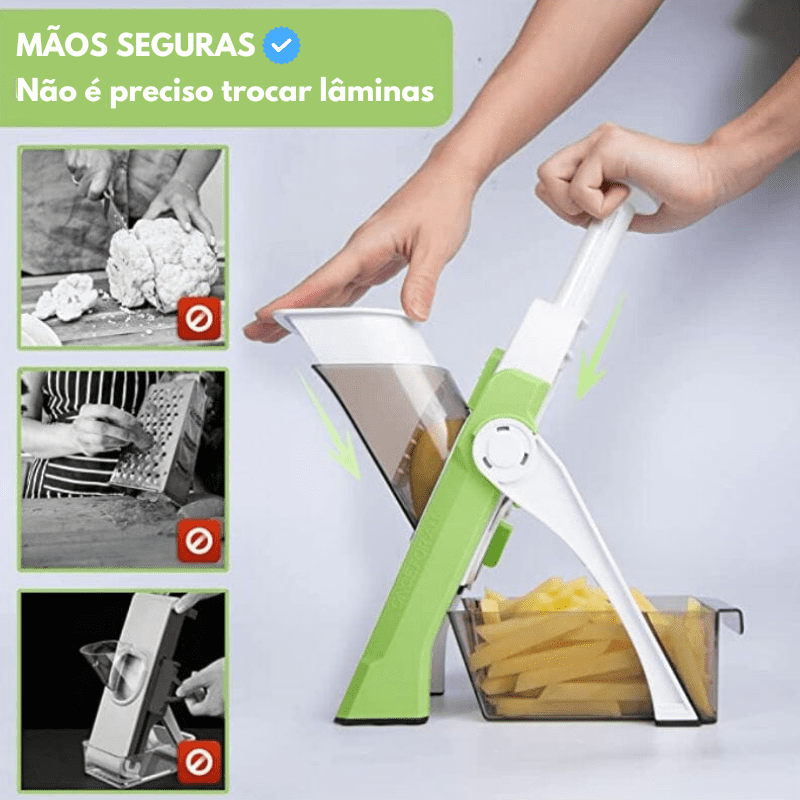 Fatiador Multifuncional 5 em 1 - Cortador Premium SmartChef™