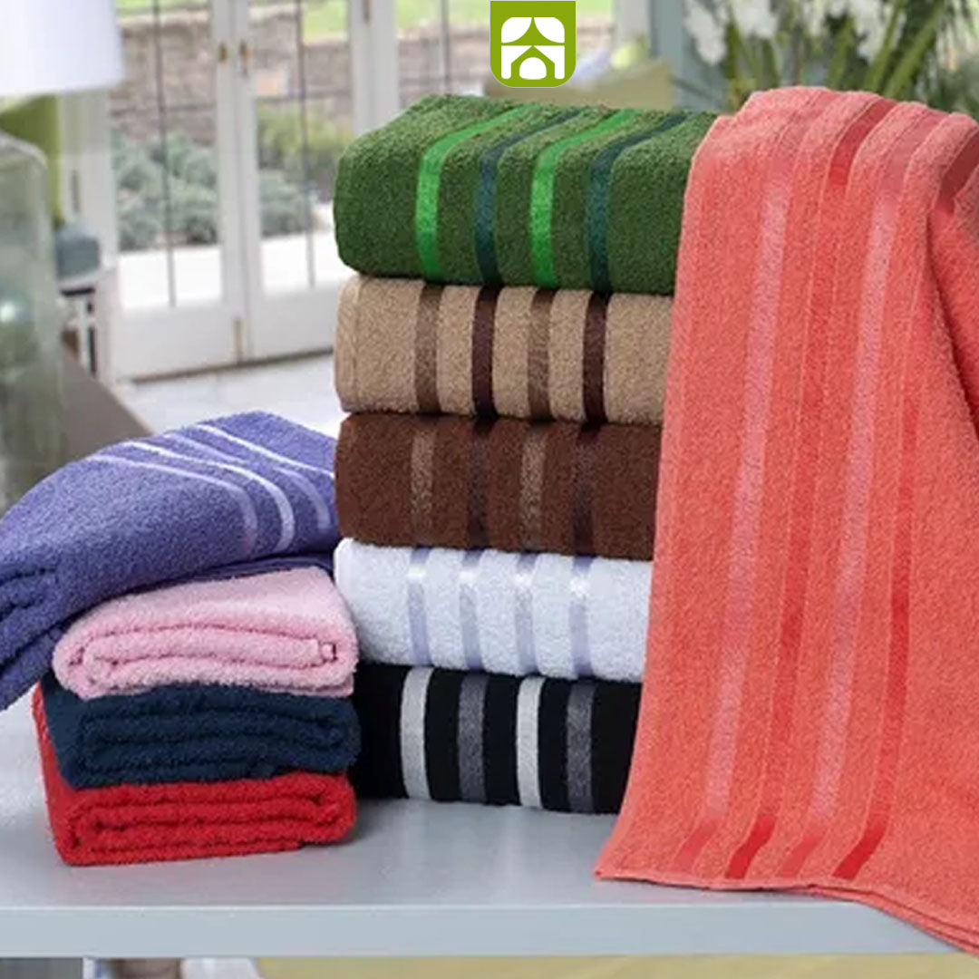 Kit com 15 Toalhas Super Banhão de Alta Maciez e Absorção + 5 Toalhas de Rosto de Brinde