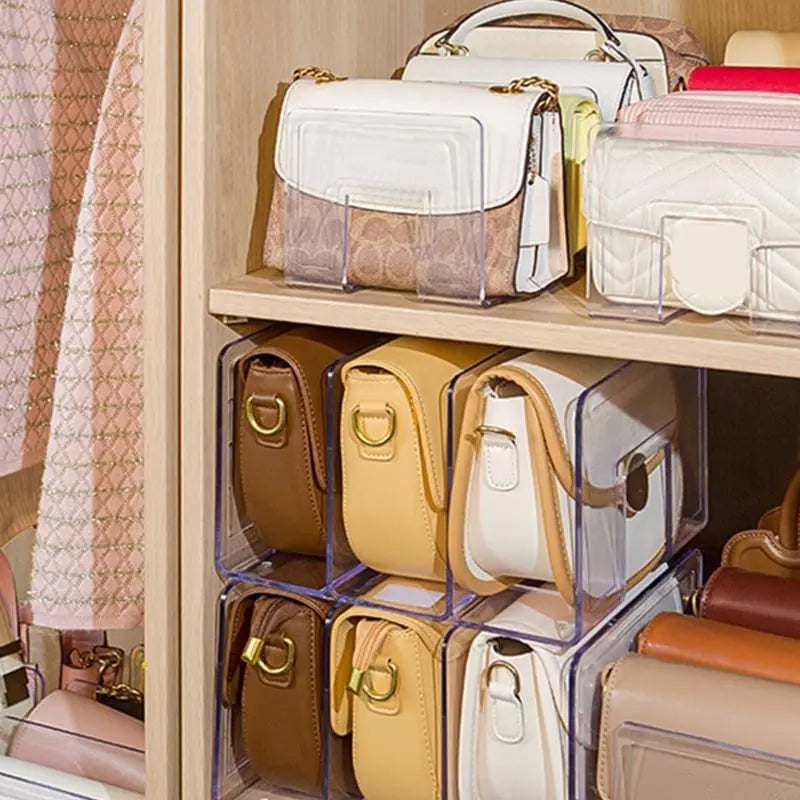 Organizador de Bolsa Acrílico com Divisória ForhouseS