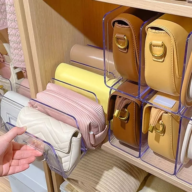 Organizador de Bolsa Acrílico com Divisória ForhouseS
