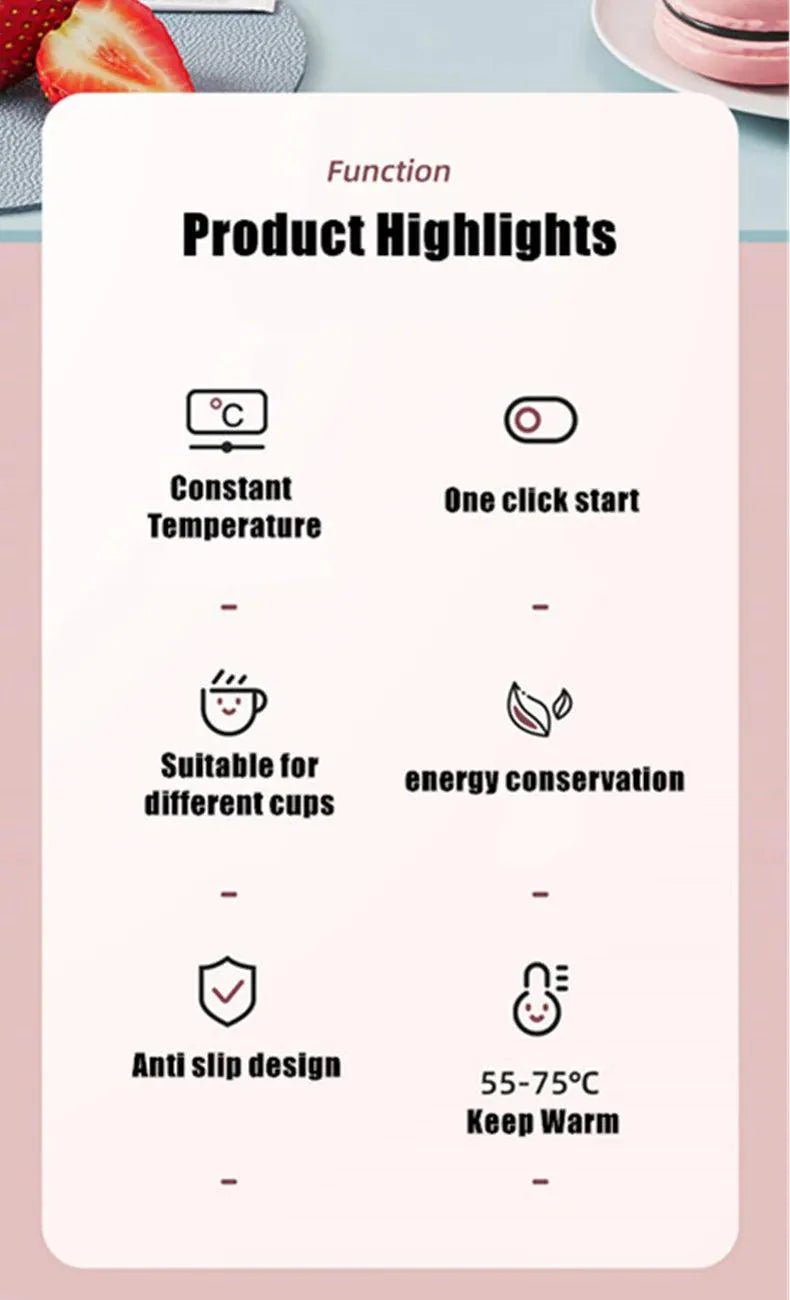 Aquecedor de Canecas/Copos USB  55-75°C