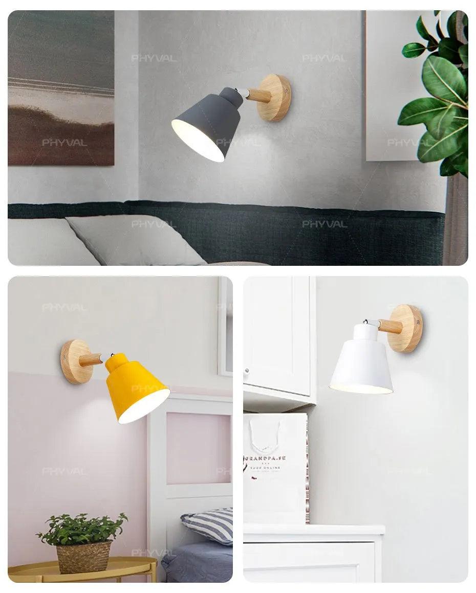 Arandela de Parede Interna Articulada Escandinava