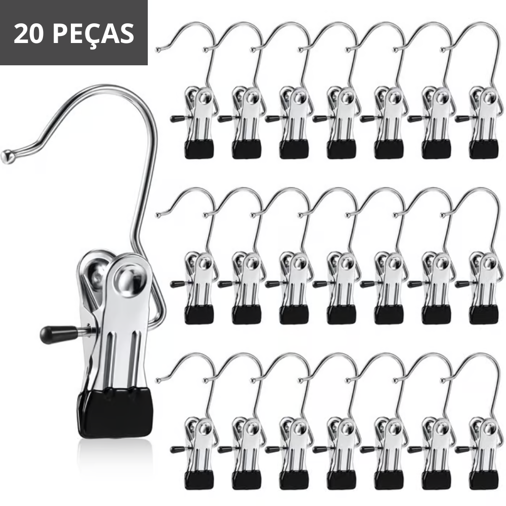 Prendedor de Roupas Antideslizantes + Frete Grátis