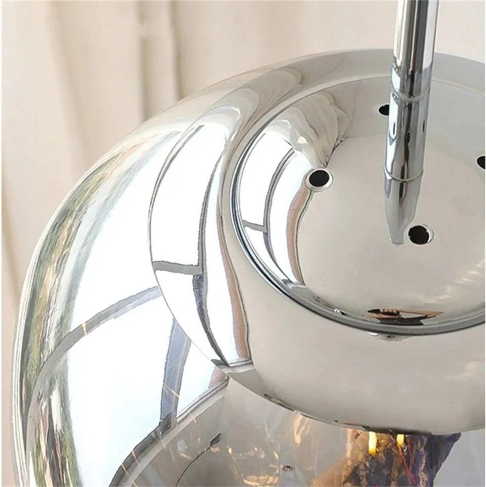 Conjunto Completo Lustre Pendente Moderno Luxuoso Lava Macaron Nórdico