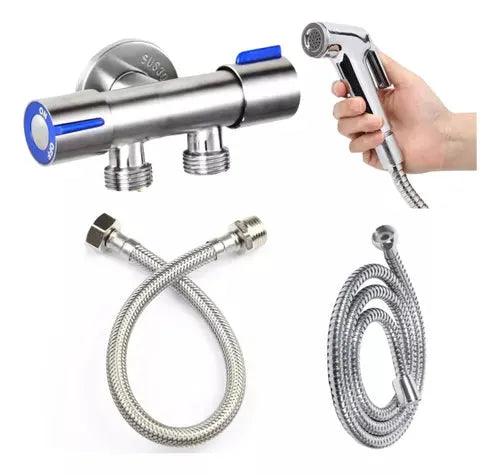 Ducha Higiênica Para Banheiro Aço Inoxidável 304