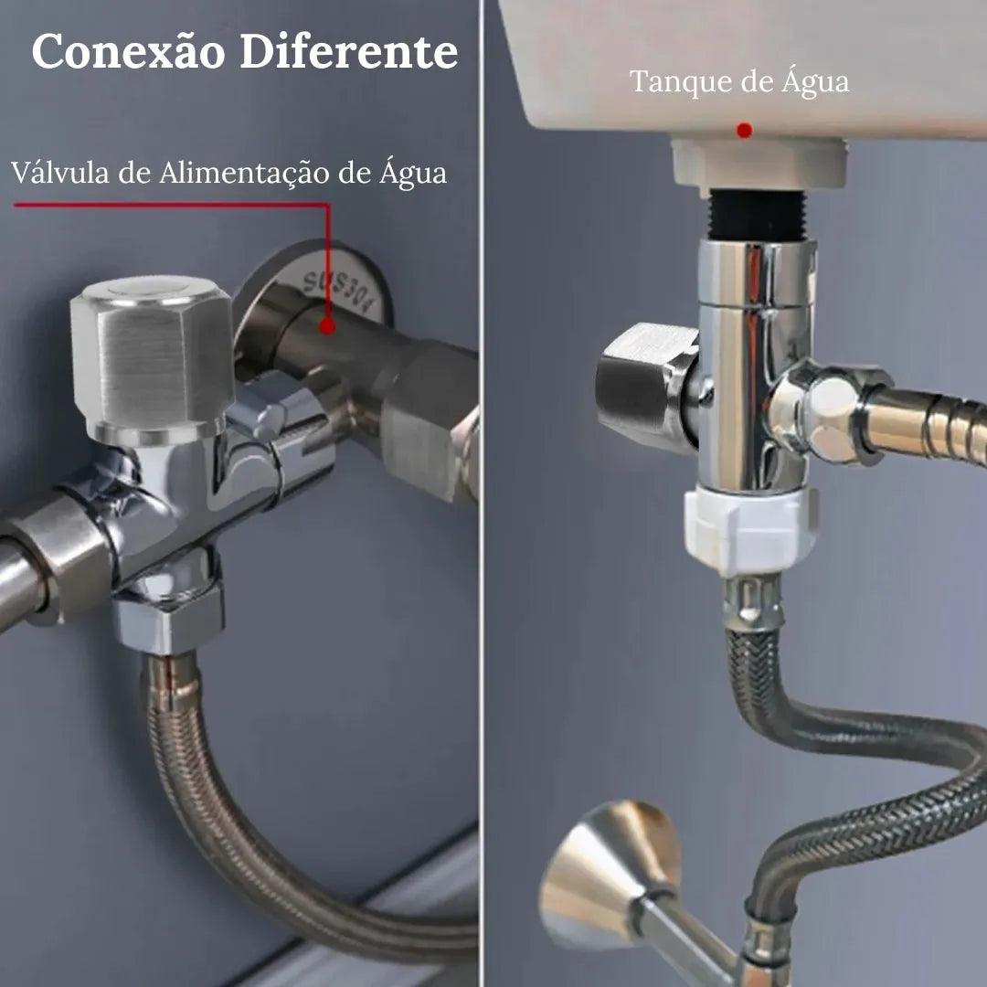 Ducha Higiênica Para Banheiro Modelo Cromado