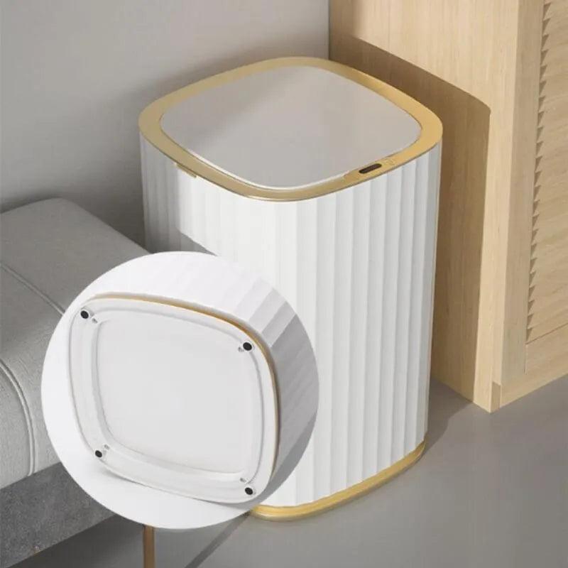 Lixeira Para Banheiro Com Sensor De Movimento Inteligente