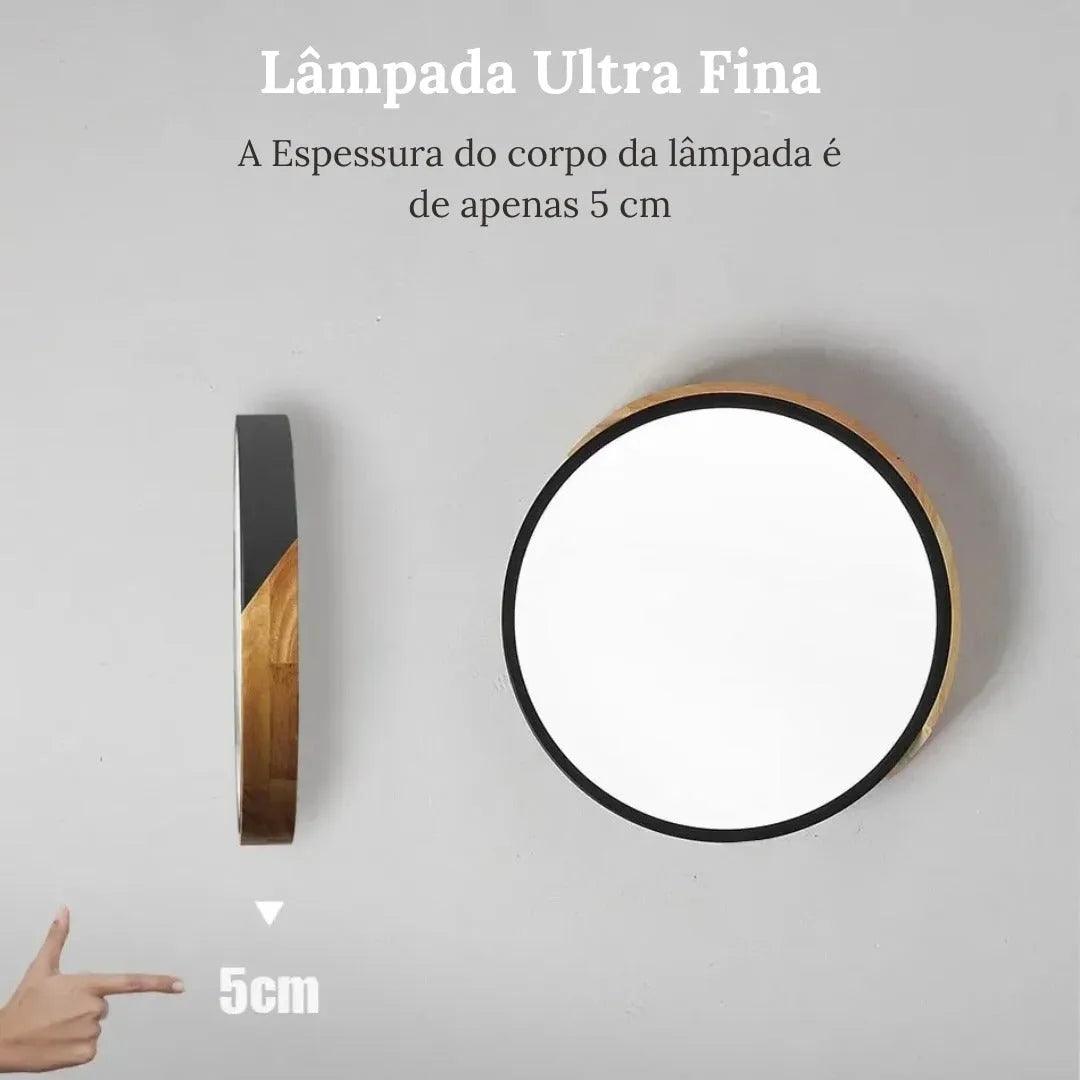 Luminária de Teto Plafon Redondo LED