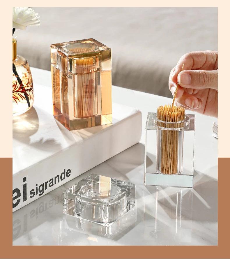 Paliteiro de Vidro Luxo