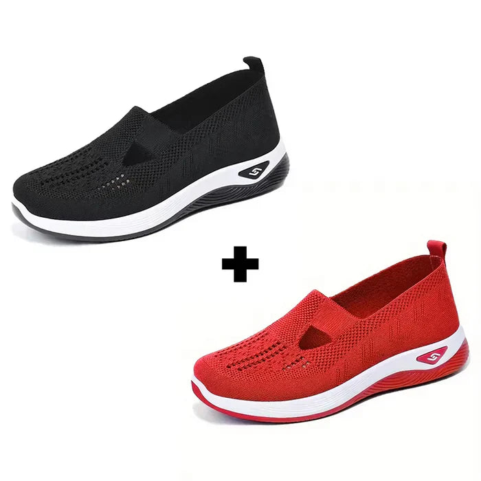 LEVE 2 PAGUE 1 - Tênis Ortopédico Ultra Comfort Calce Fácil + Palmilha Ortopédica