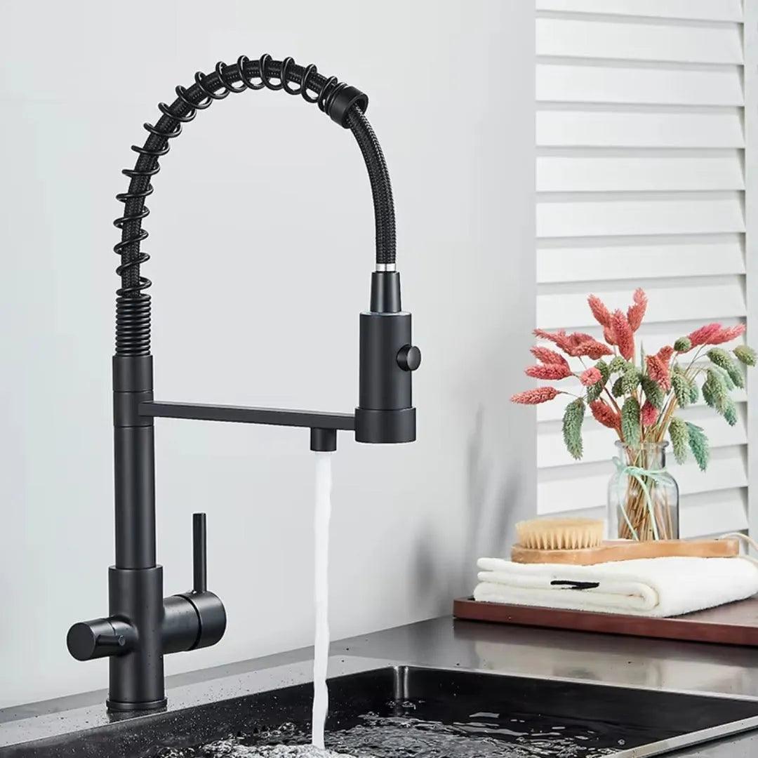 Torneira de Cozinha Gourmet Monocomando Com Filtro