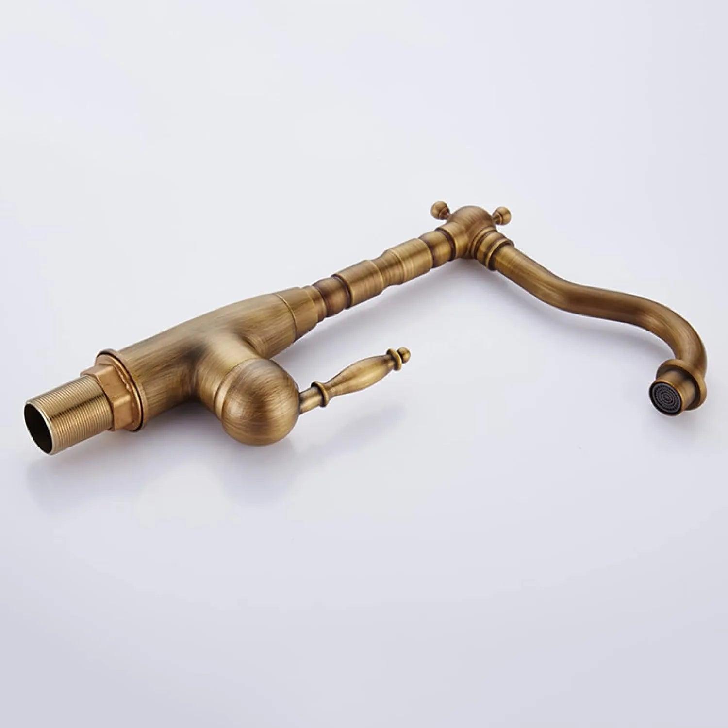 Torneira Monocomando Para Banheiro Modelo Antique