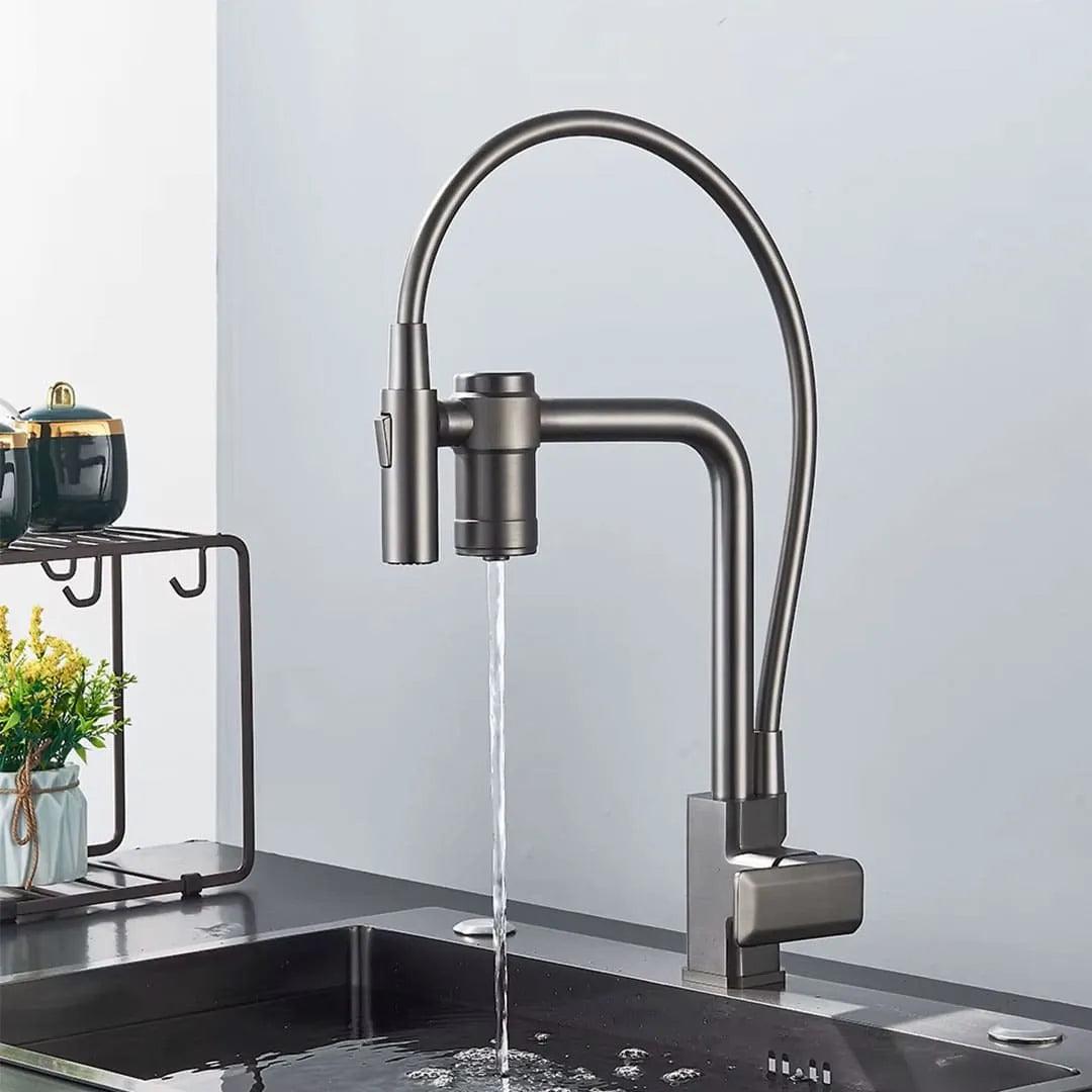 Torneira Para Cozinha Com Filtro Gourmet Modelo 2 em 1 Com Misturador