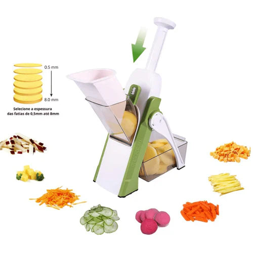 Fatiador Multifuncional 5 em 1 - Cortador Premium SmartChef™