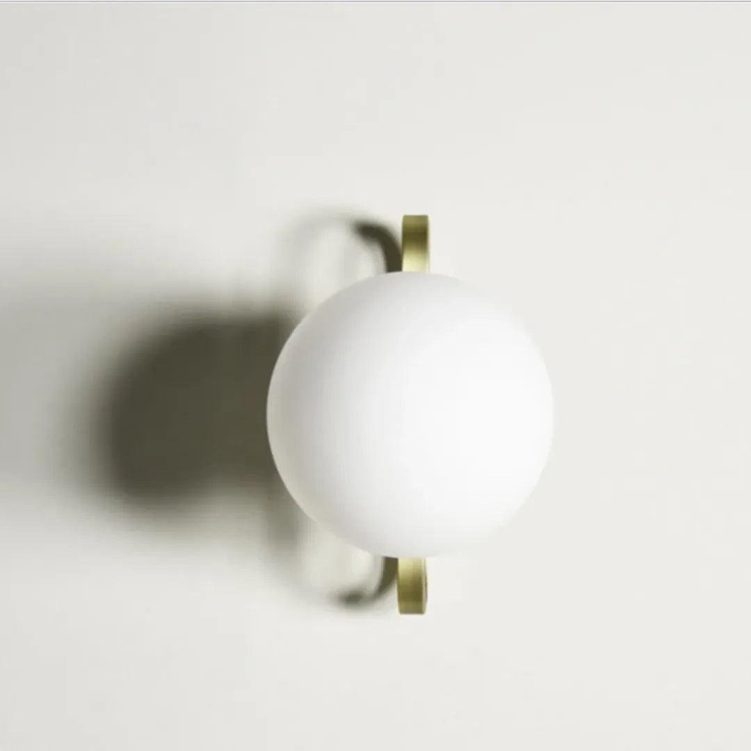 Arandela De Parede Dourada Lumina