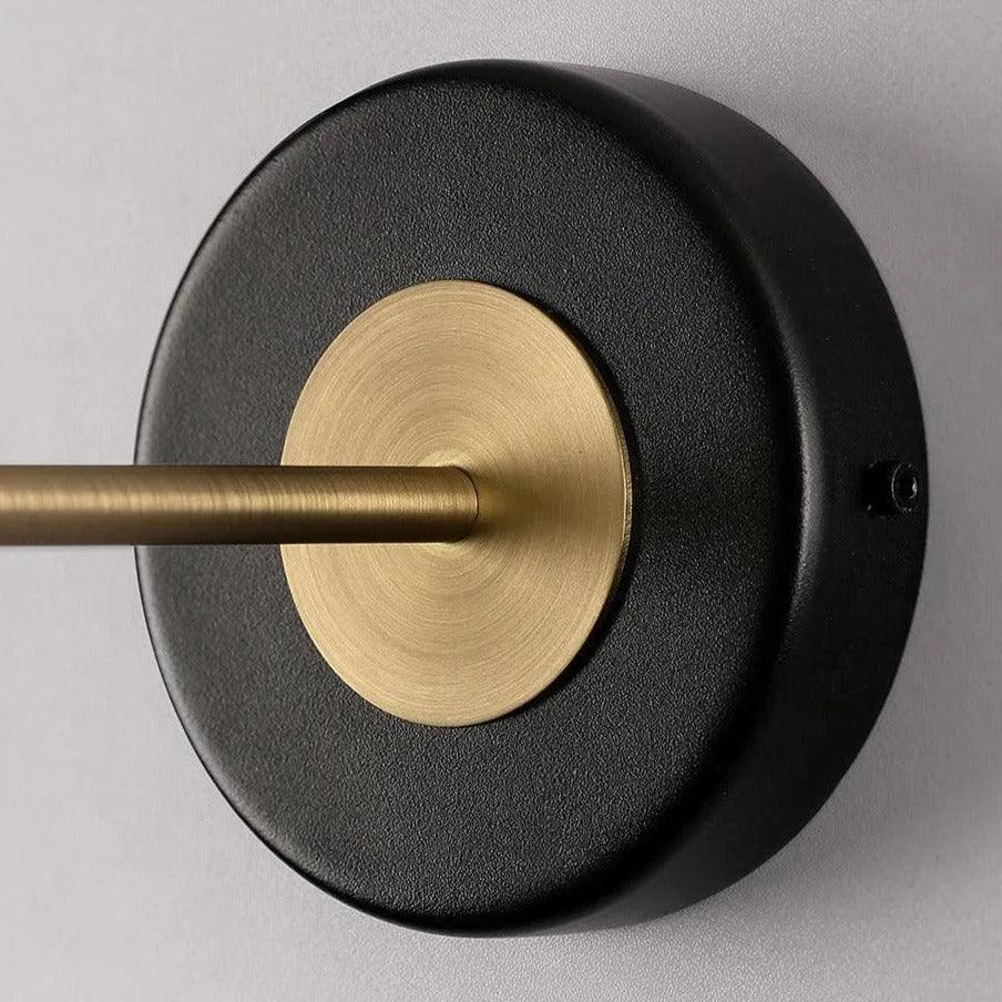 Arandela Moderna Para Quarto Circular Suspensa Em Acrílico