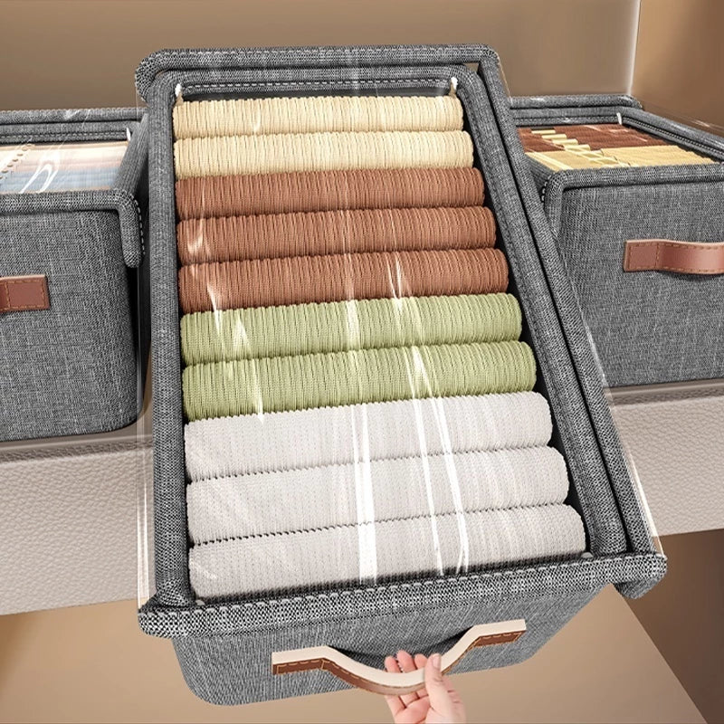 Kit Organizador de Roupas com Tampa