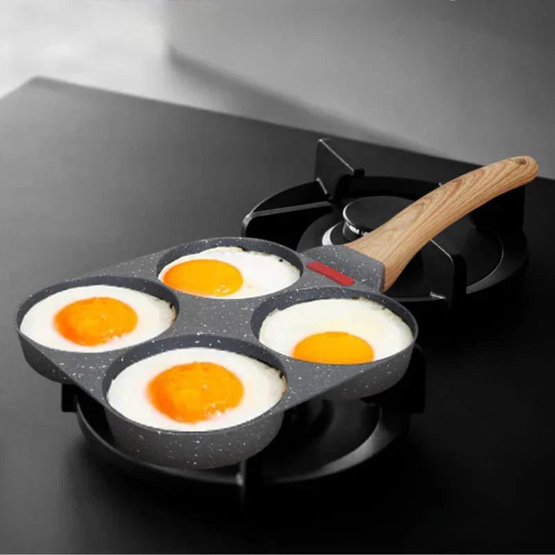 Frigideira Antiaderente 3 em 1 Frigideira de Ovo