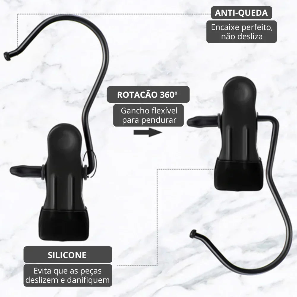 Prendedor de Roupas Antideslizantes + Frete Grátis
