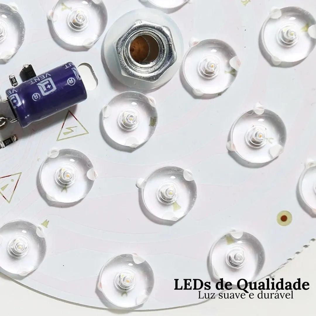 Luminária de Teto Plafon Redondo Led Estilo Nórdico