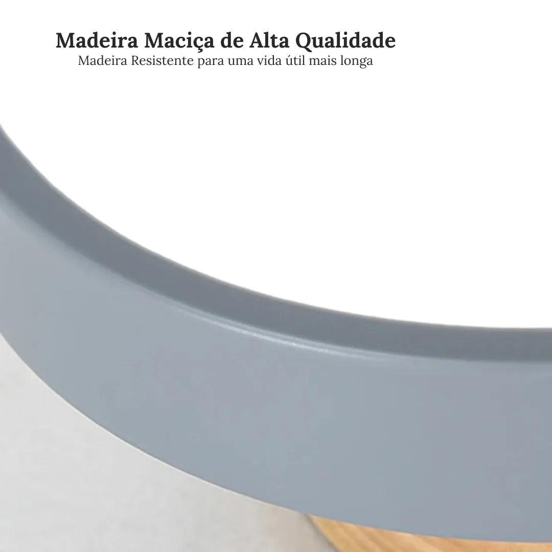 Luminária de Teto Plafon Redondo Led Estilo Nórdico