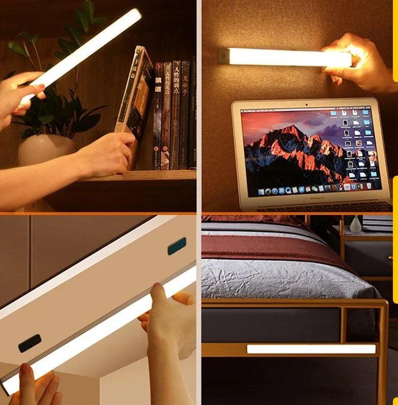 Luminária LED p/ Armário com Sensor de Movimento Sem Fio