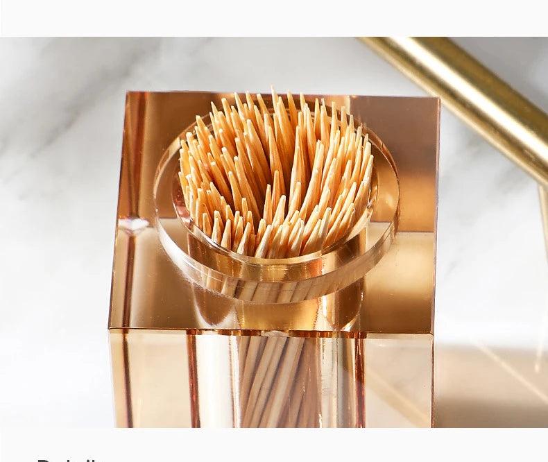 Paliteiro de Vidro Luxo