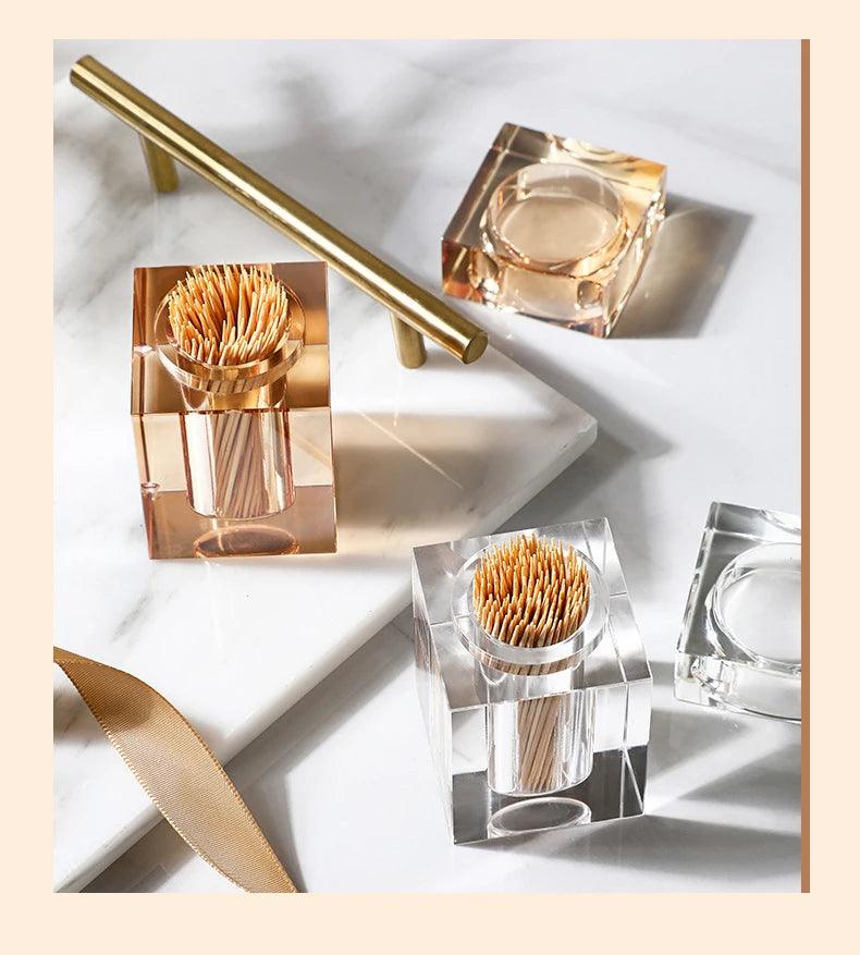 Paliteiro de Vidro Luxo