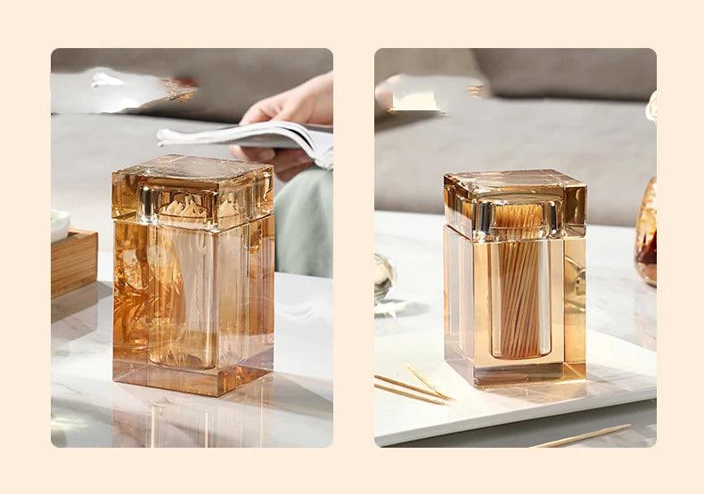 Paliteiro de Vidro Luxo