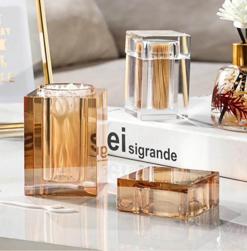 Paliteiro de Vidro Luxo