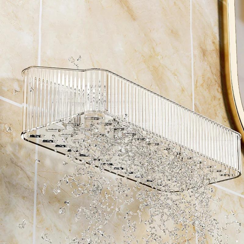 Prateleira Organizadora de Banheiro Autocolante