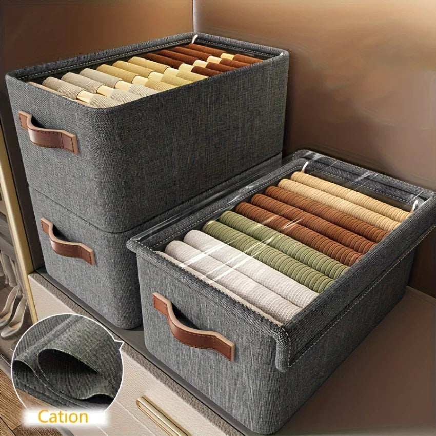 Kit Organizador de Roupas com Tampa