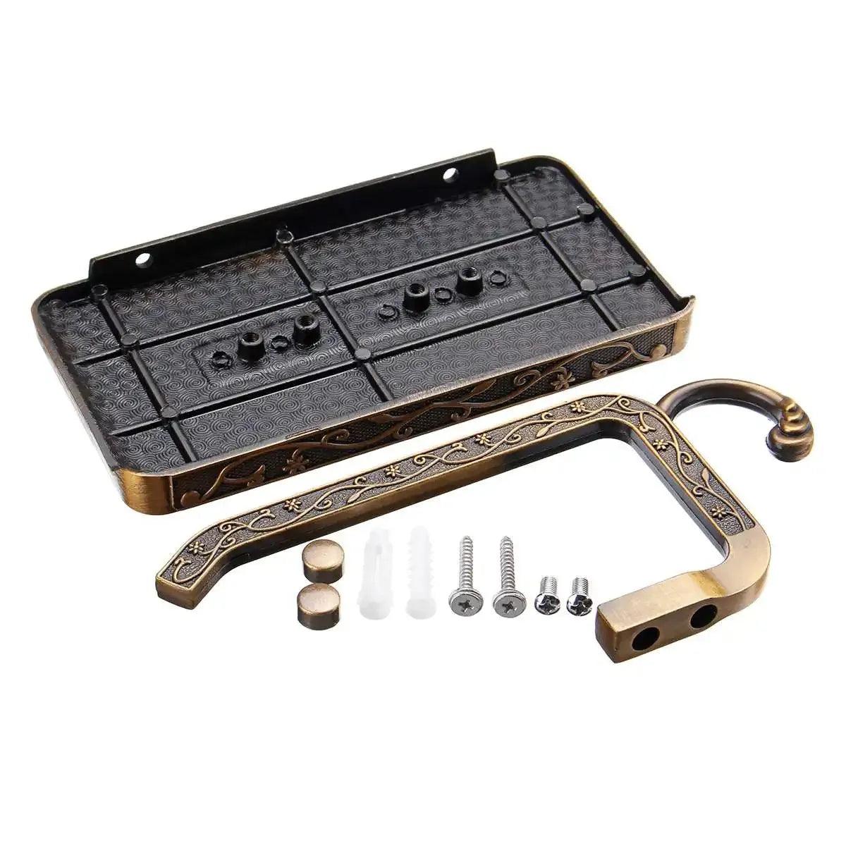 Suporte De Papel Higiênico De Parede Gold