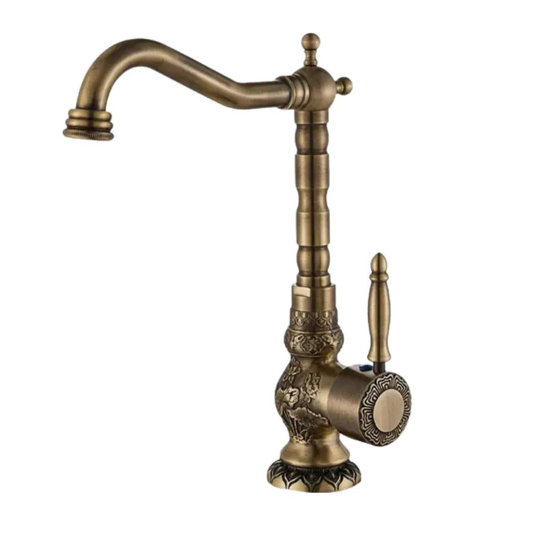 Torneira Monocomando Para Banheiro Modelo Antique