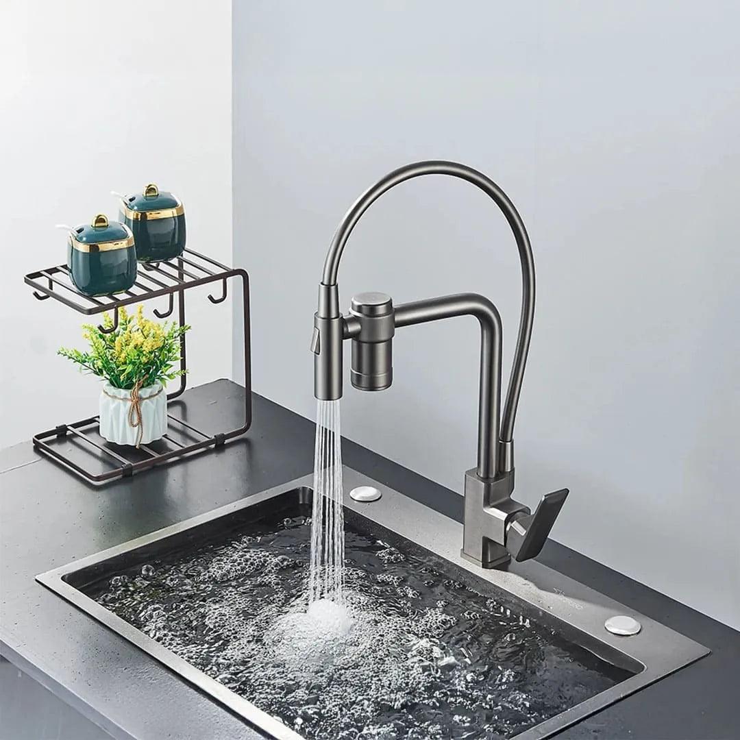 Torneira Para Cozinha Com Filtro Gourmet Modelo 2 em 1 Com Misturador