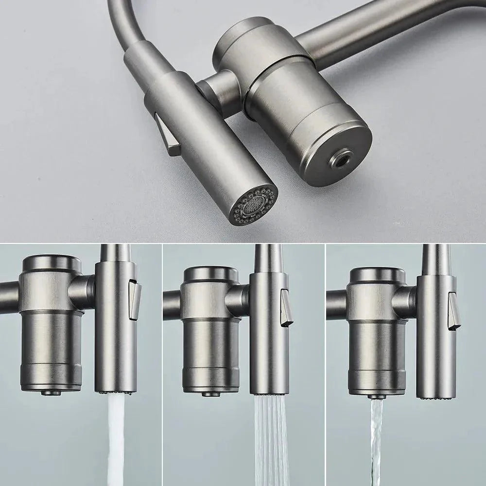 Torneira Para Cozinha Com Filtro Gourmet Modelo 2 em 1 Com Misturador