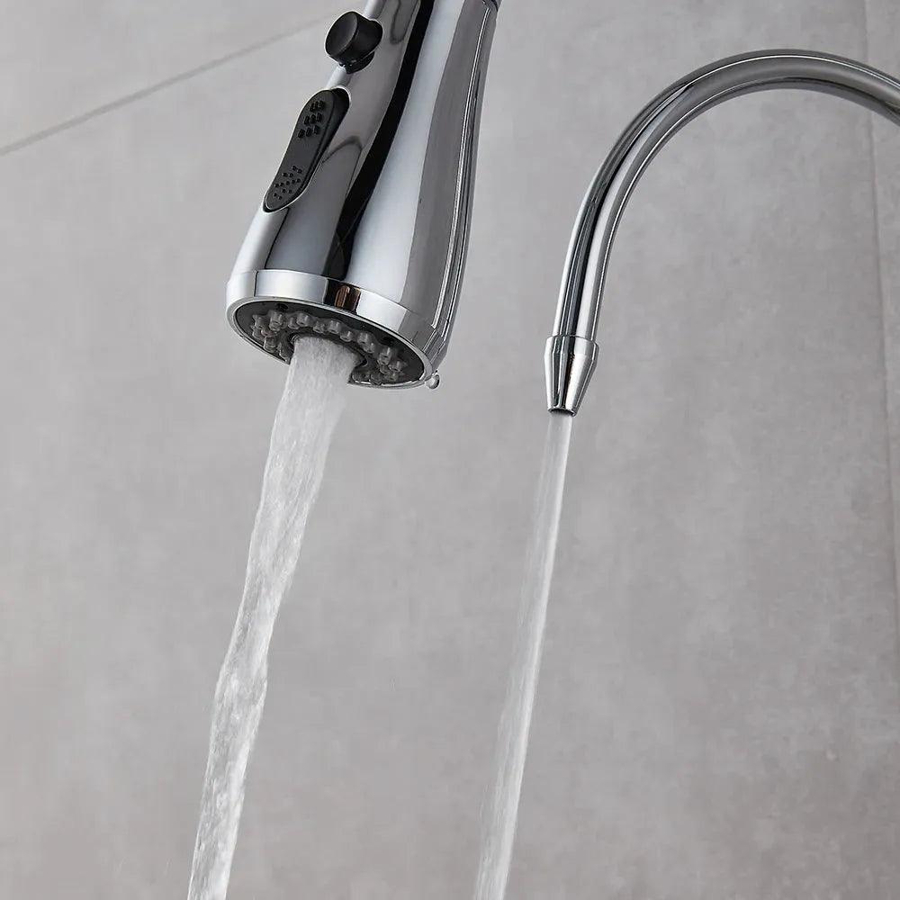 Torneira Para Cozinha Gourmet Monocomando Dupla Função Filtro Jato Extensível